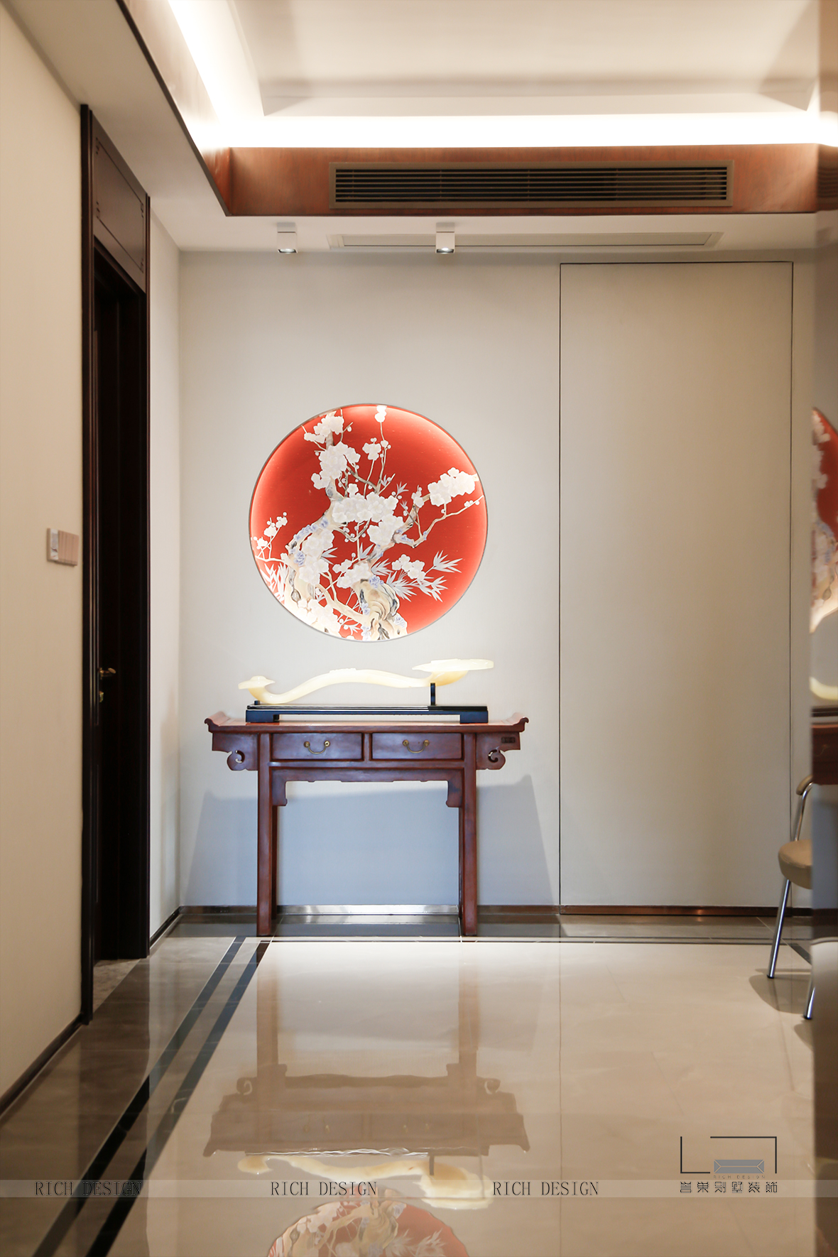 壹方中心玄關(guān)實(shí)景圖